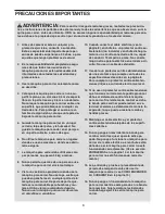 Preview for 3 page of Weslo Cadence 4.9 (Spanish) Manual Del Usuario