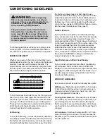 Preview for 14 page of Weslo Cadence 400cs Treadmill User Manual