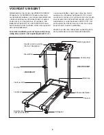 Предварительный просмотр 5 страницы Weslo Cadence 5.0 Treadmill (Dutch) Gebruiksaanwijzing