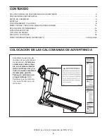 Предварительный просмотр 2 страницы Weslo Cadence 6.9 (Spanish) Manual Del Usuario