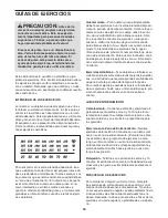 Предварительный просмотр 16 страницы Weslo Cadence 6.9 (Spanish) Manual Del Usuario