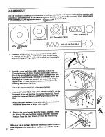 Preview for 6 page of Weslo Cadence 725 Manual