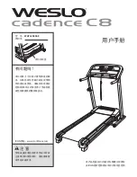 Weslo Cadence 80 Treadmill Manual preview