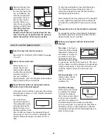 Preview for 11 page of Weslo Cadence 80 User Manual