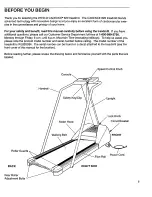 Preview for 5 page of Weslo Cadence 820 Manual