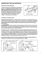 Preview for 7 page of Weslo Cadence 820 Manual