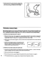 Preview for 12 page of Weslo Cadence 845 Manual