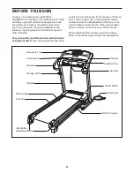 Предварительный просмотр 5 страницы Weslo Cadence 90 Treadmill Manual