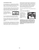 Preview for 18 page of Weslo Cadence 90 Treadmill Manual