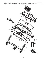 Preview for 27 page of Weslo Cadence 90 Treadmill Manual