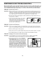 Preview for 12 page of Weslo Cadence 930 User Manual