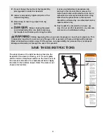 Preview for 4 page of Weslo Cadence A50 Treadmill User Manual