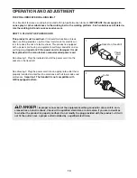 Предварительный просмотр 10 страницы Weslo Cadence A50 Treadmill User Manual