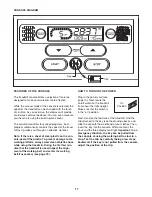 Preview for 11 page of Weslo Cadence A50 Treadmill User Manual