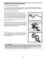 Preview for 12 page of Weslo Cadence C 8 Treadmill User Manual