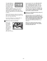 Preview for 15 page of Weslo Cadence C 8 Treadmill User Manual
