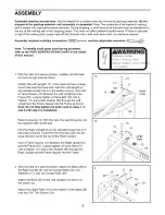 Preview for 5 page of Weslo CADENCE c22 User Manual