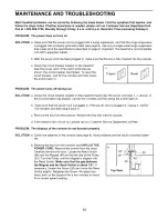 Preview for 12 page of Weslo CADENCE c22 User Manual