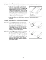 Предварительный просмотр 13 страницы Weslo CADENCE c22 User Manual