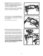 Preview for 8 page of Weslo Cadence Cr12 Treadmill User Manual