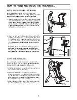 Предварительный просмотр 13 страницы Weslo Cadence Cr12 Treadmill User Manual