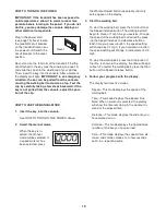 Preview for 15 page of Weslo CADENCE CT 5.8 WLTL27308.1 User Manual