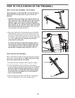 Preview for 18 page of Weslo Cadence CT 5.8 User Manual