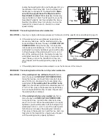 Preview for 21 page of Weslo Cadence CT 5.8 User Manual