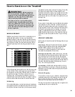 Preview for 17 page of Weslo Cadence Dl35 User Manual