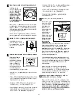 Preview for 9 page of Weslo CADENCE DX12 User Manual