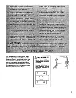 Preview for 3 page of Weslo Cadence Dx15 Manual