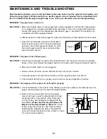 Предварительный просмотр 12 страницы Weslo Cadence Ex16 User Manual