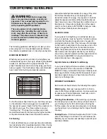 Preview for 14 page of Weslo Cadence exi8 User Manual
