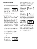 Предварительный просмотр 16 страницы Weslo Cadence G-40 Treadmill User Manual