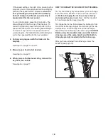 Предварительный просмотр 18 страницы Weslo Cadence G-40 Treadmill User Manual