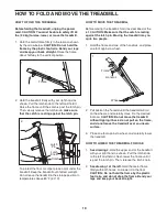 Предварительный просмотр 19 страницы Weslo Cadence G-40 Treadmill User Manual