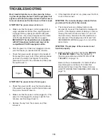 Preview for 16 page of Weslo Cadence G 5.9 Treadmill User Manual