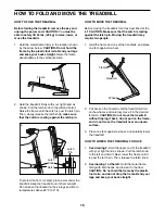 Preview for 15 page of Weslo Cadence G 5.9 WLTL29609.10 User Manual