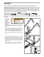 Preview for 5 page of Weslo Cadence G25 Treadmill User Manual