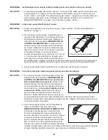 Предварительный просмотр 21 страницы Weslo Cadence J3.7 Treadmill (French) Manuel De L'Utilisateur