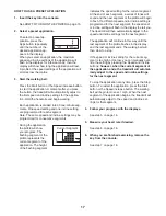 Предварительный просмотр 17 страницы Weslo Cadence R 7.2 Treadmill User Manual