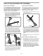 Предварительный просмотр 19 страницы Weslo Cadence R 7.2 Treadmill User Manual