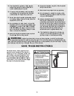 Preview for 3 page of Weslo candence DX10 User Manual