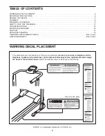 Preview for 2 page of Weslo CardioStride 2.0 User Manual