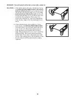 Предварительный просмотр 24 страницы Weslo compact XL User Manual