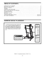 Предварительный просмотр 2 страницы Weslo Compact XS User Manual