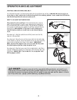 Preview for 11 page of Weslo Compact XS User Manual