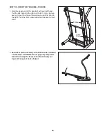 Предварительный просмотр 16 страницы Weslo Compact XS User Manual