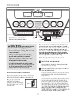 Preview for 11 page of Weslo Crosswalk 365e Treadmill User Manual