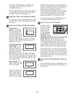 Preview for 12 page of Weslo Crosswalk 365e Treadmill User Manual